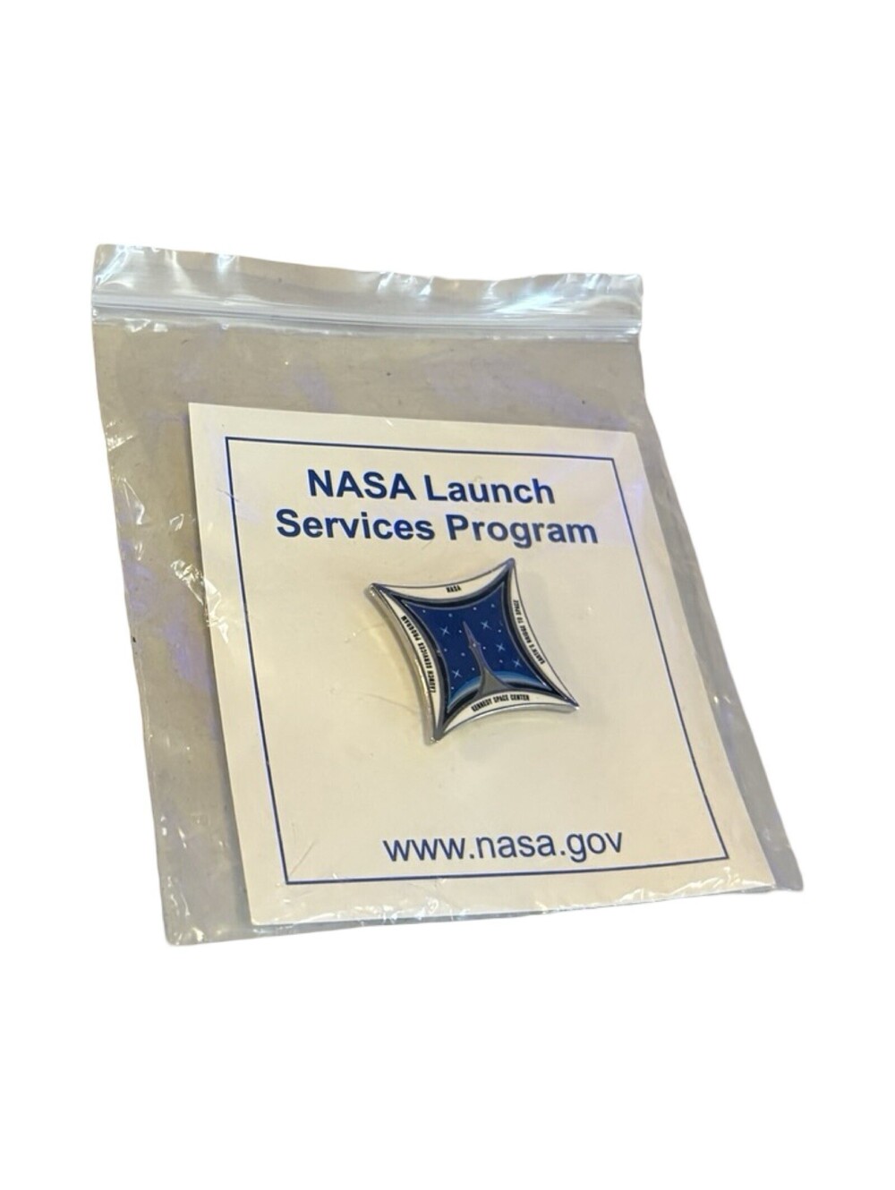 NASA Launch Services Program Lapel Pin~LSP Logo NASA.gov